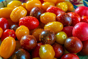 Cherry Tomatos in public market