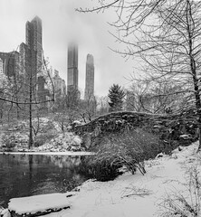 Gapstow Bridge in Central Park