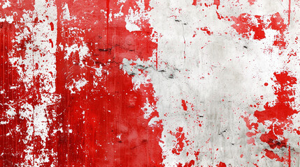 Red and white grunge background
