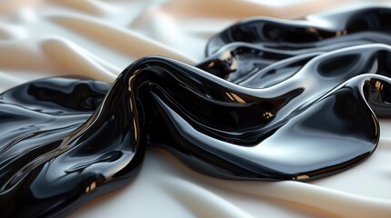Black Textile Sticky Slime, Background HD, Illustrations
