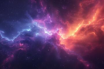 The color of nebula debris
