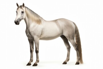 Obraz na płótnie Canvas Horse isolated on white background