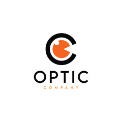 Optic Company Logo Design 