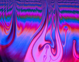 Mesmerizing liquid swirls with vibrant color gradients