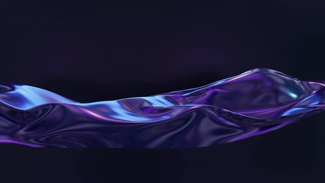 Abstract cloth Animation Background. flowing Fluid Silk waves. Satin texture, gradient. dark colors animated stock footage. live Wallpaper, elegant beautiful backdrop