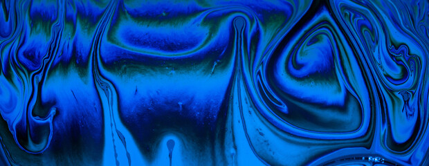 Mesmerizing Blue and Purple Liquid Swirl Texture