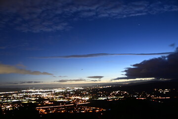 view of the city