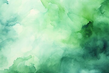 
Green abstract watercolor texture background