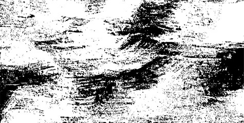 Vector brush sroke texture. Distressed uneven grunge background. Abstract distressed vector illustration. Overlay over any design to create interesting effect and depth. Black isolated on white. EPS10