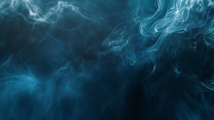 Fototapeta na wymiar Abstract Blue Background with Smoke 8K Realistic