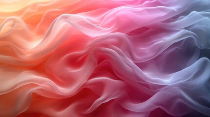 Fototapeta premium Pink Teal Dynamic Sheets Neon Led, Background HD, Illustrations