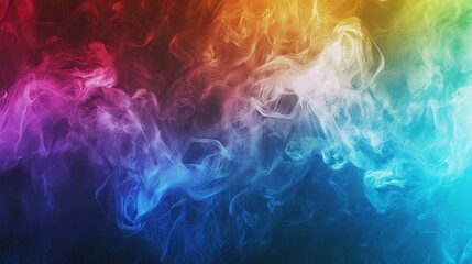 Fototapeta na wymiar Abstract Colorful Blue Smoke Background