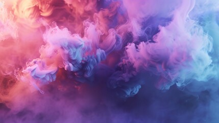 Obraz na płótnie Canvas Abstract Colorful Smoke 8K Realistic Lighting