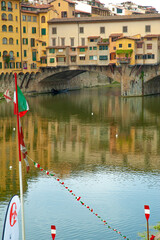 Ponte Vecchio in Florence, Tuscany, Italy.