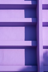 Purple wall with shadows on it