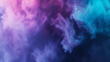 Obraz na płótnie Canvas Abstract Purple Smoke Flames Transparent Texture