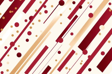 Ruby diagonal dots and dashes seamless pattern