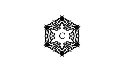 Luxury Alphabetical Star Logo