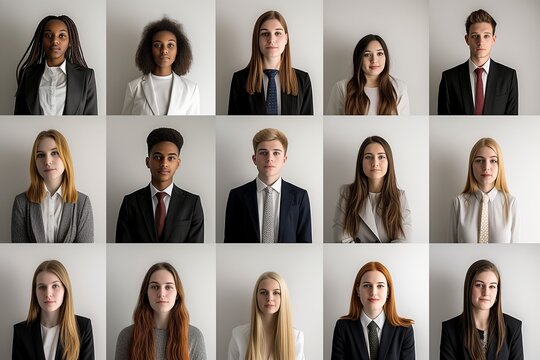 a composite image showing a virtual team meeting, with individuals displayed in a grid layout typical of online conference calls.