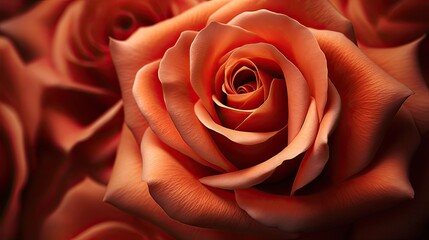 elegant red rose. closeup image. 