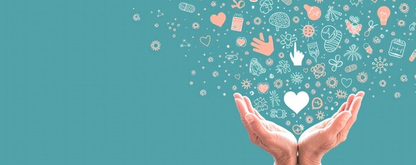 Persons Hands Holding Heart Shaped Object