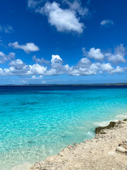 Fototapeta na wymiar Bonaire holiday island seascape