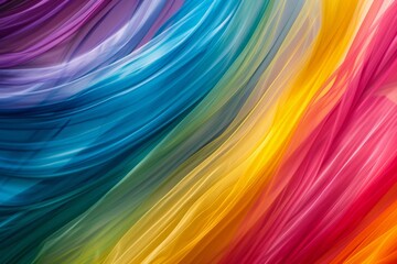 Abstract design vibrant colors textures wave motion. Rainbow gradient blends, bright colorful backdrop. Lines artistry pattern illustration, blur colorful wallpaper visually blue, green background.