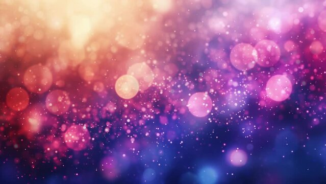 colourful abstract beautiful background with soft blurred bokeh lights
