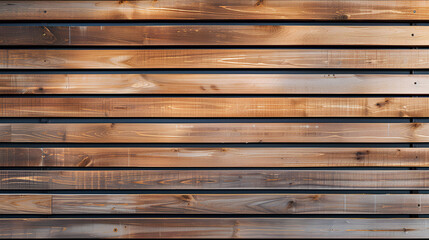 Obraz premium Wood cladding. Carpentry wall surface structure design, glossy finish.