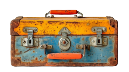 The toolbox isolated transparent background. PNG Format.