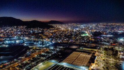 Fototapeta premium Night view of the city