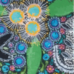 Oil paintings and various flowers, roses, peonies, chrysanthemums, and other beautiful things