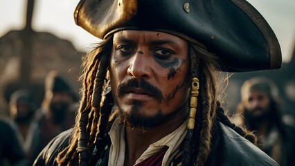 The Face of a Pirate