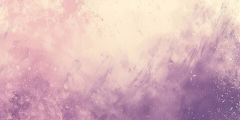 Noise Texture Banner Design with Pastel Purple and Beige Gradient