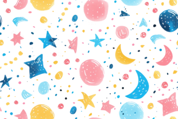 Pastel Morning Seamless Pattern Design