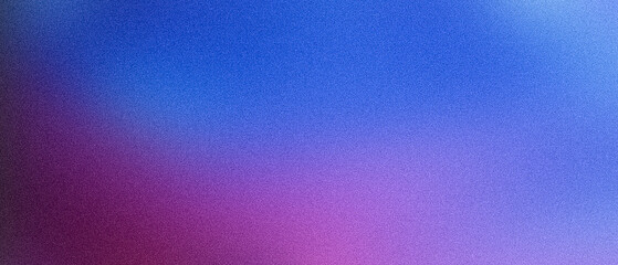 Ultra wide blue azure pink purple gradient grainy premium background. Perfect for design, banner, wallpaper, template, art, creative projects, desktop. Exclusive quality, vintage style. Parties 21:9