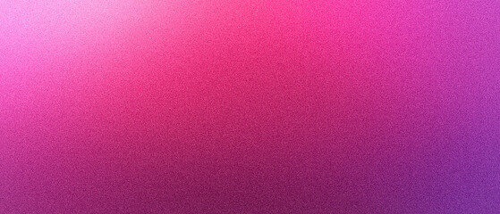 Ultra wide pink purple neon gradient grainy premium background. Perfect for design, banner, wallpaper, template, art, creative projects, desktop. Exclusive quality, vintage style. Parties 21:9