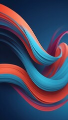 Modern abstract high-speed movement. Colorful dynamic motion on blue background. Movement sport pattern for banner or poster design background concept.