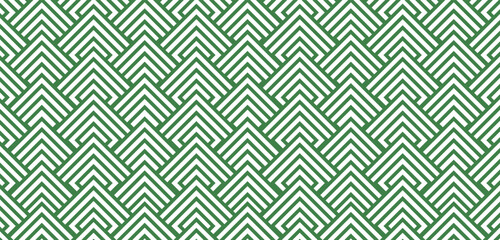 Triangular Shapes background pattern, green color