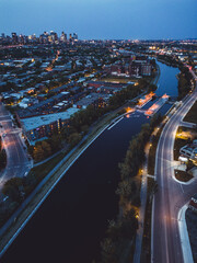 Canal Lachine de nuit 