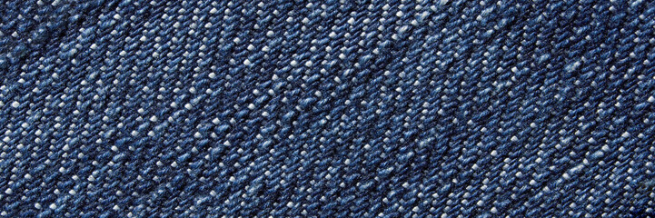 Blue jean texture. Blank denim cloth textile background. Soft fabric. Flat cotton surface. Grunge...