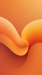 Art for inspiration from Meander shapes and orange