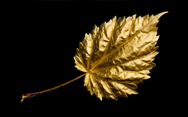 golden leaf, Generative Ai