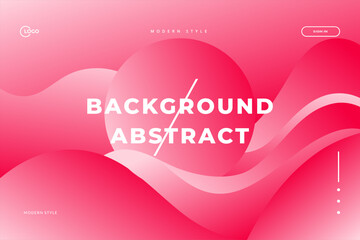 Sophisticated Pink Abstract Waves Background for Web and Advertising, A Minimalist Touch for Modern Designs