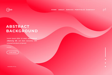 Sophisticated Pink Abstract Waves Background for Web and Advertising, A Minimalist Touch for Modern Designs