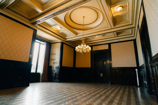Buenos Aires, Argentina - May 19, 2023: Interior of Kirchner Cultural Centre