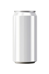 330 ml Aluminum Soda Can Mockup on Transparent Background - High Resolution Digital Image