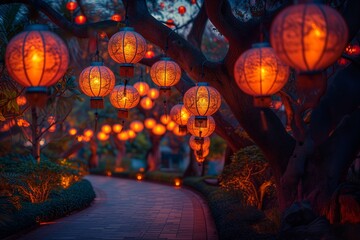 Capture candid moments of multi-generational families immersed in the joy of Lantern Festival festivities.