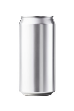 330 ml Aluminum Soda Can Mockup on Transparent Background - Royalty-Free PNG Image