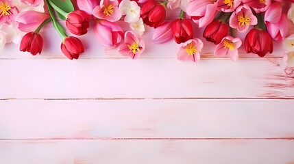 Women's Day or Mother's Day theme background
